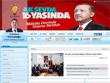 Tablet Screenshot of akpartiumraniye.com